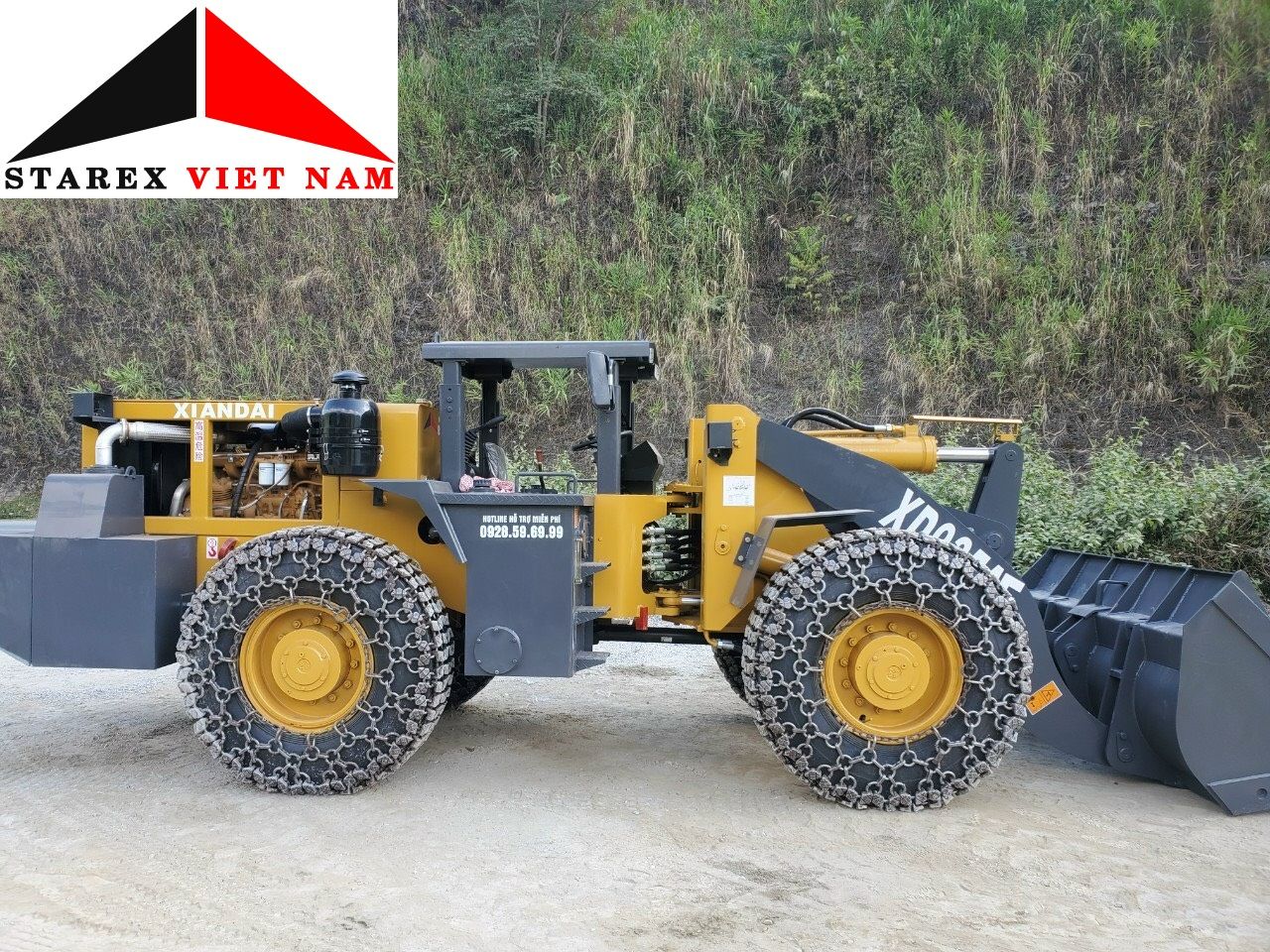 Máy Xúc Lật hầm lò XIANDAI XD935AF