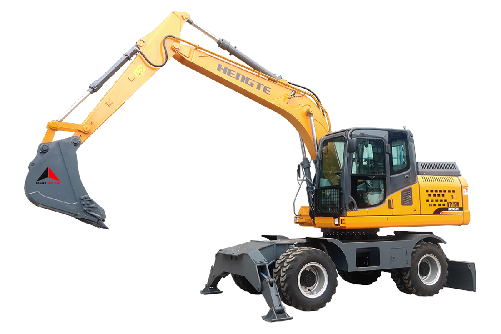 Xe đào lốp 07 HENGTE HT175W