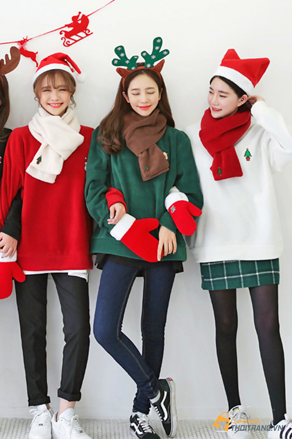 TIPS PHỐI MÀU TRANG PHỤC ĐI CHƠI NOEL CHO CÁC NÀNG!