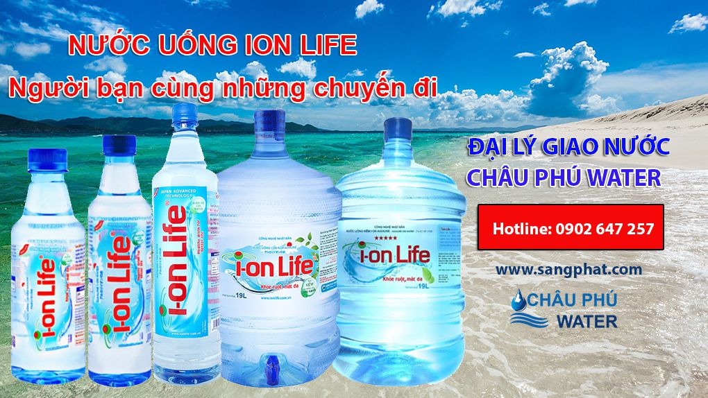các loại nước uống ion life