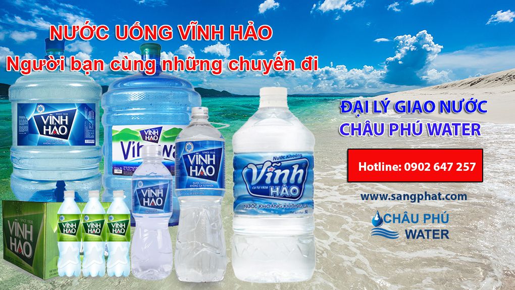 Các loại nước uống Vĩnh Hảo tại TpHCM