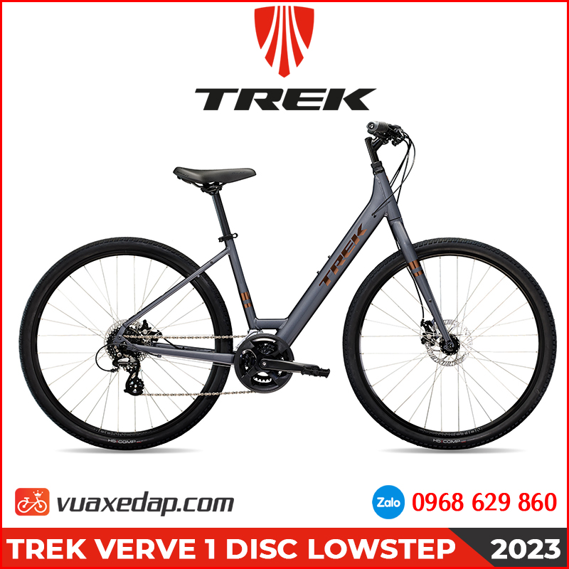Trek Verve 1 Disc Lowstep 2023 Vua Xe p