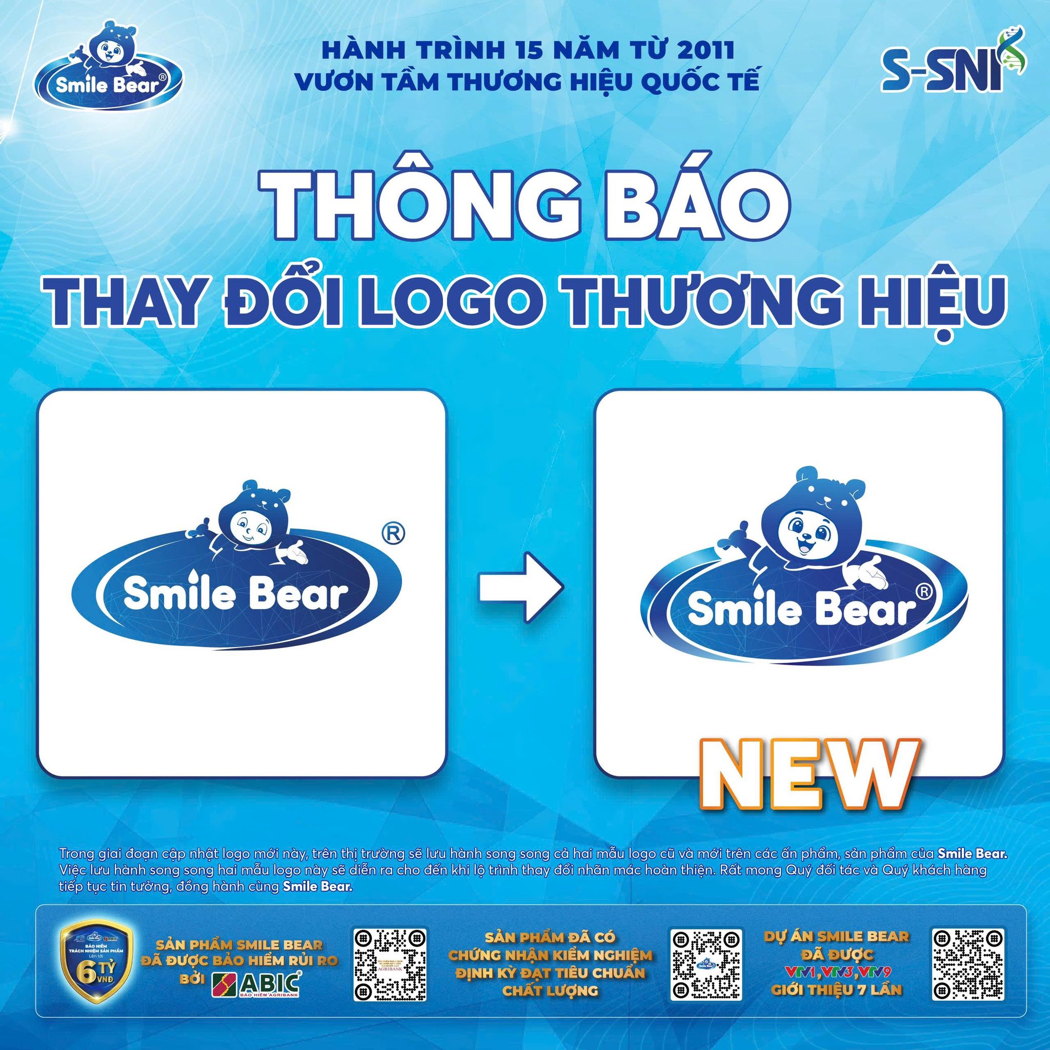 Smile Bear Chính Thức Ra Mắt Diện Mạo Mới: Hành Trình 15 Năm Vươn Tầm Quốc Tế