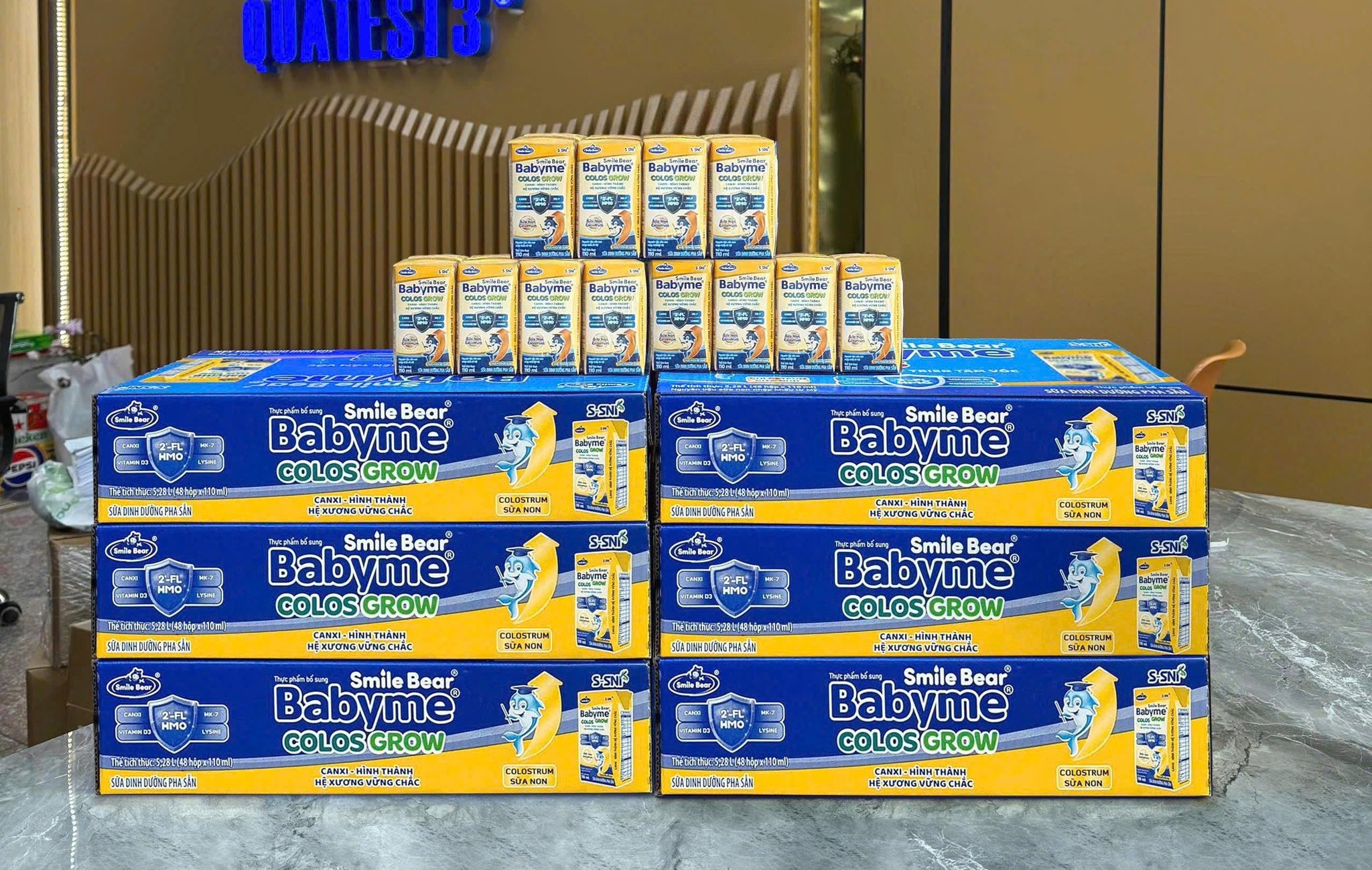 THÔNG BÁO THAY ĐỔI BAO BÌ SẢN PHẨM SỮA BỘT PHA SẴN BABYME COLOS GROW