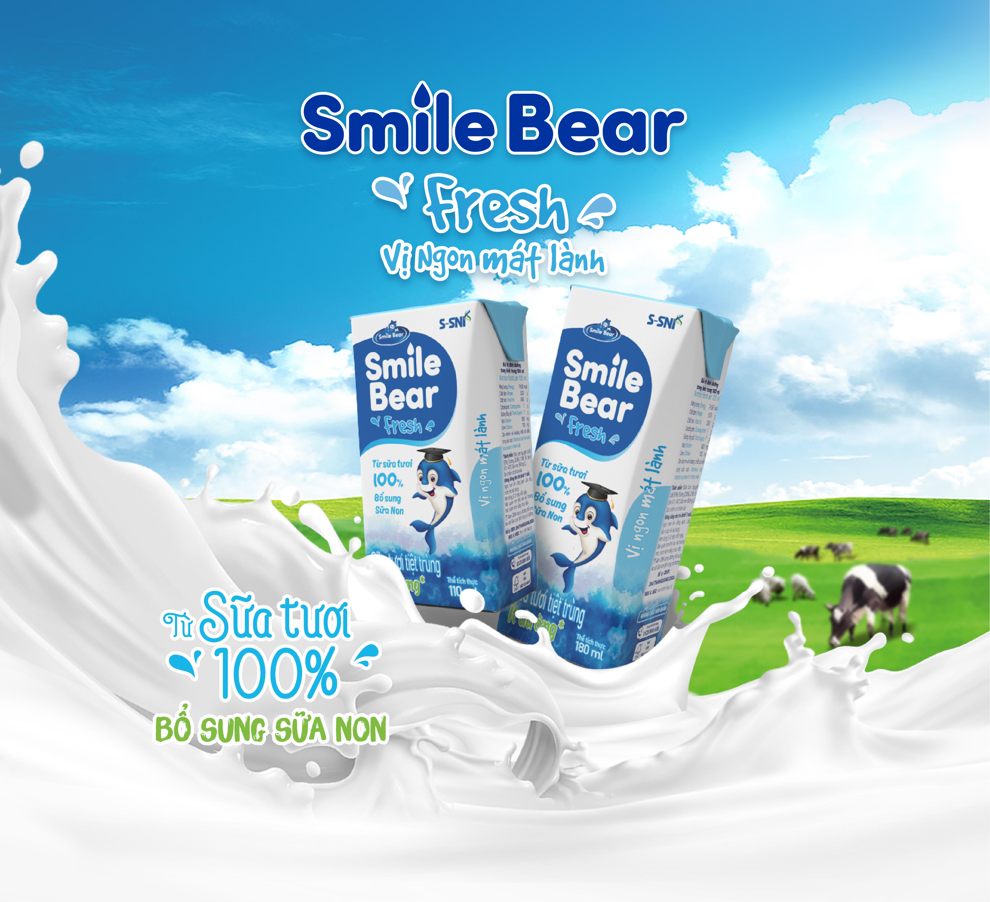 Sữa tươi - Smile Bear Fresh