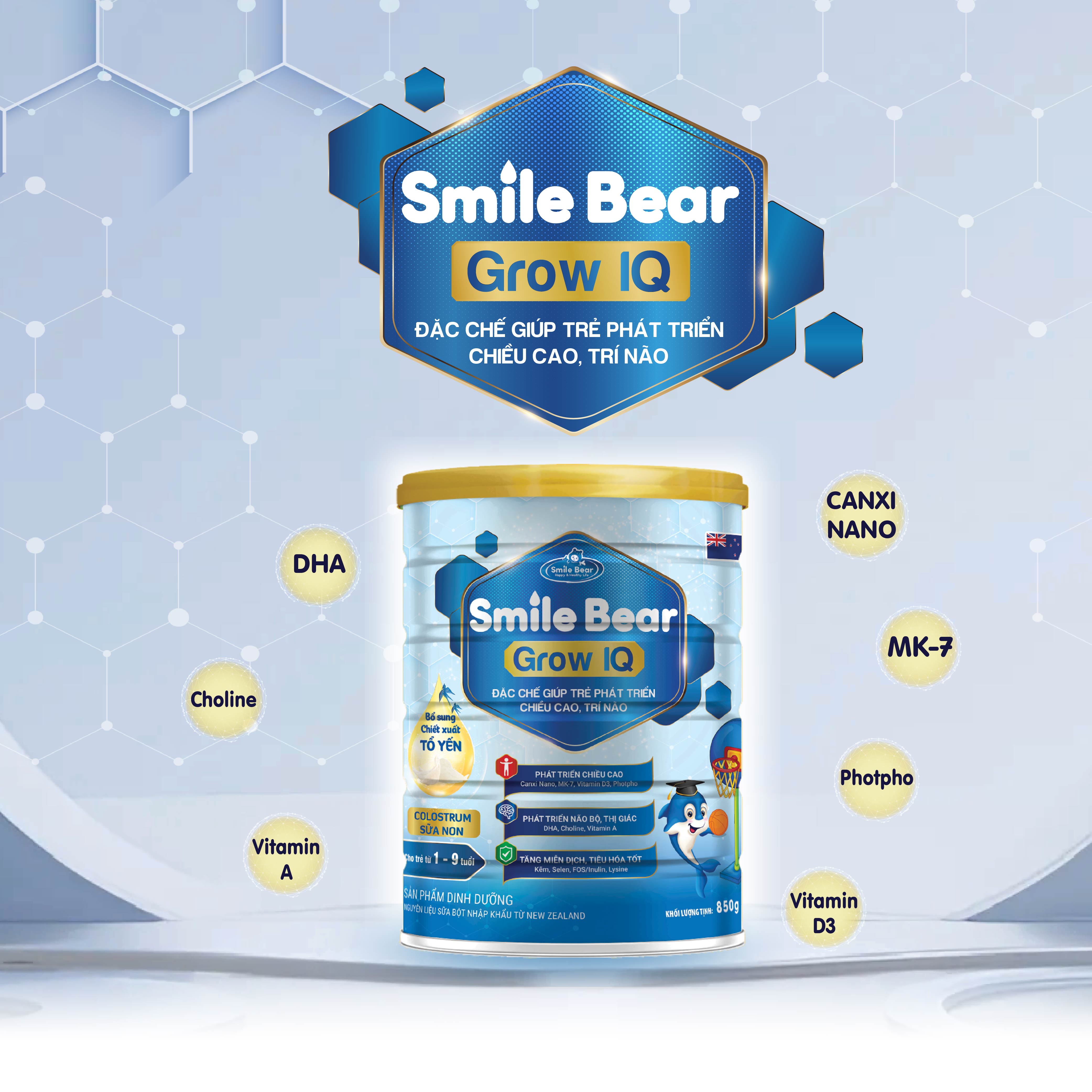Smile Bear Grow IQ