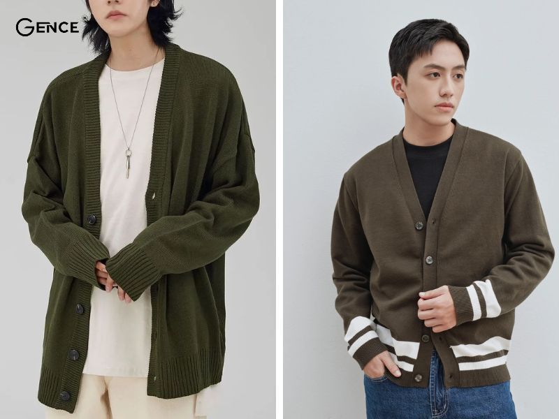 Bật mí 13 Cách phối áo cardigan nam sành điệu và lưu ý mix&match