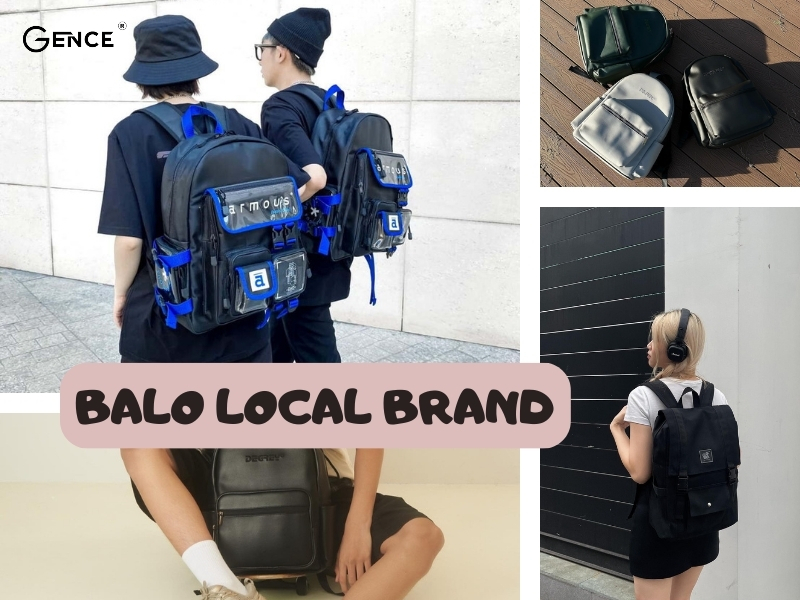 Top 10+ hãng balo local brand được giới trẻ ưa chuộng 2024 | Gence