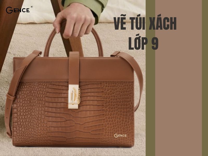 Vẽ túi xách lớp 9 - Tạo dáng và trang trí túi xách đơn giản siêu đẹp