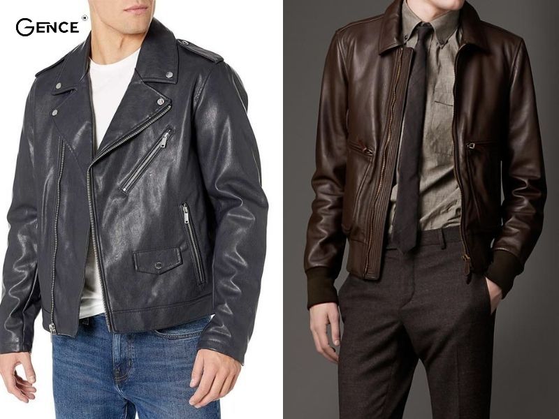 Áo khoác da caviar