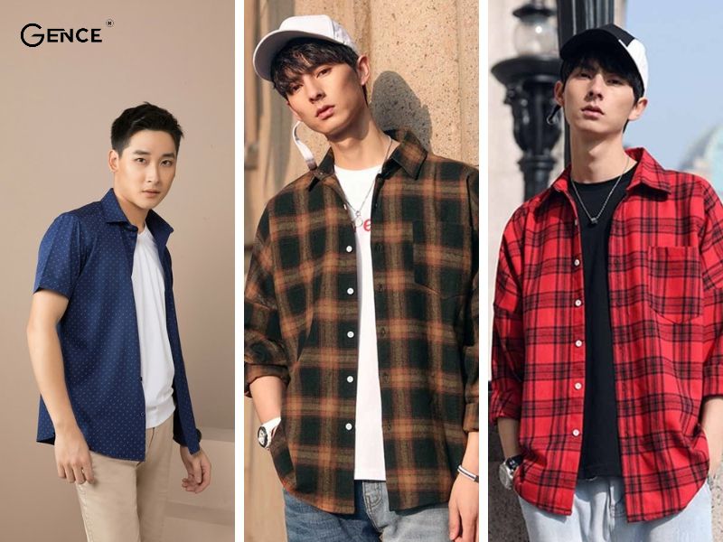 Áo phông, quần đùi và áo sơ mi phù hợp với mọi hoàn cảnh