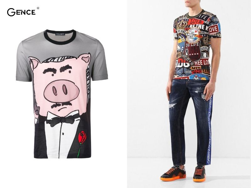 Áo phông, quần jeans và sneaker là item đơn giản cho style dolce