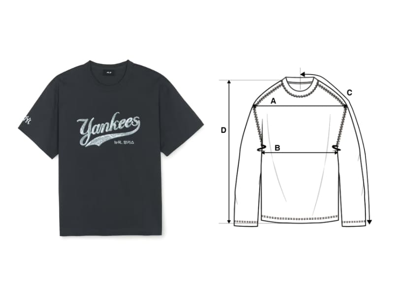 Cập nhât bảng size áo thun MLB chuẩn 