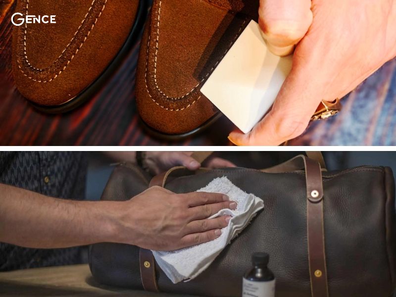 Bảo quản da Nubuck ở nơi khô ráo, thoáng khí