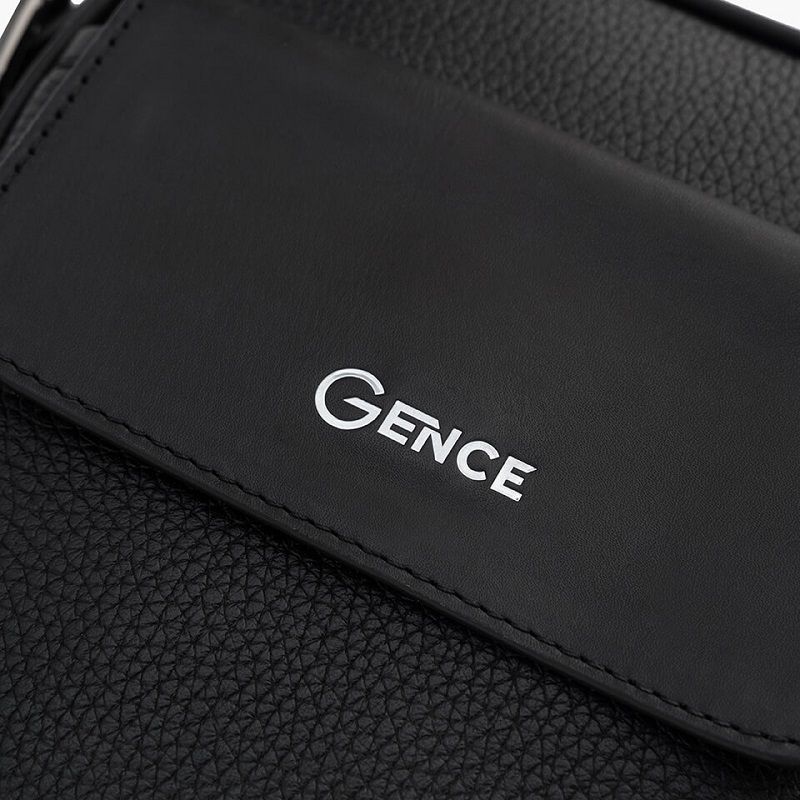 Bề mặt da ấn tượng túi đeo chéo hàng hiệu TD05 Gence