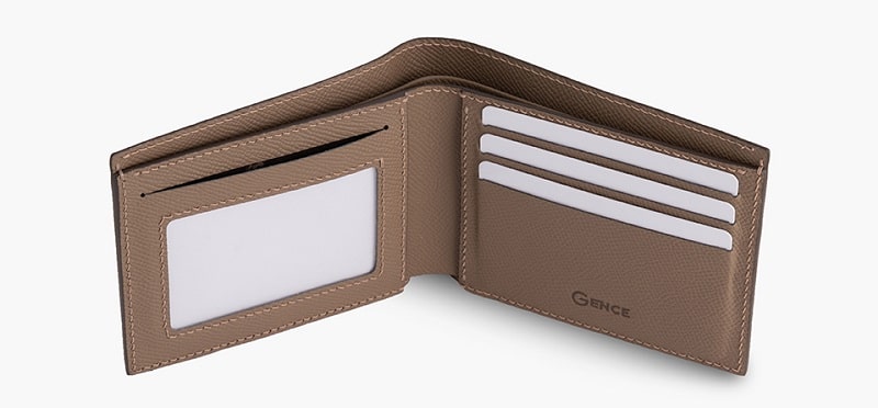 Bóp ngang nam gence HM08 thiết kế hiện đại, trẻ trung