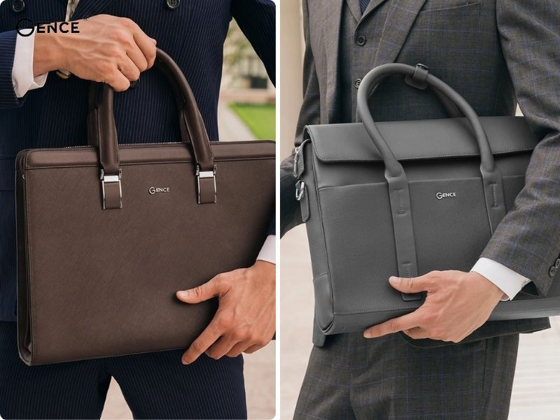 Mặc áo vest phối cặp da nam đi làm chuẩn soái ca công sở