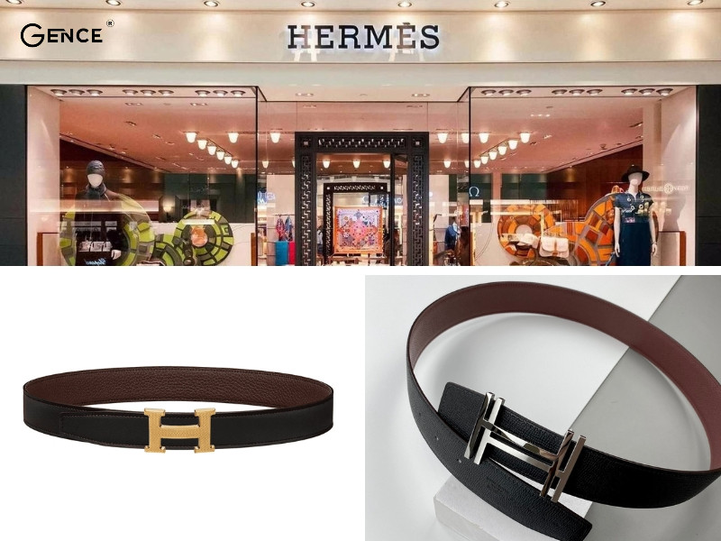 Hermes cung cấp thắt lưng da tự nhiên xa xỉ
