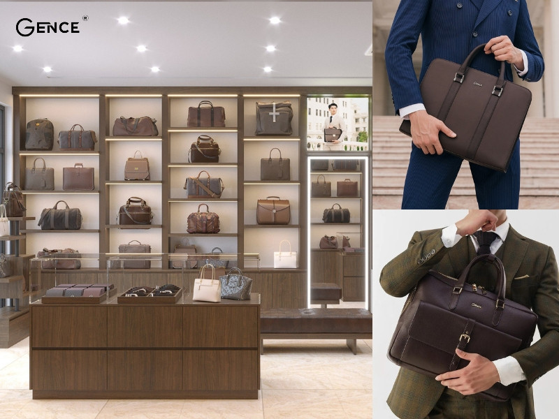 Gence là thương hiệu túi xách nam nổi tiếng tại Việt Nam