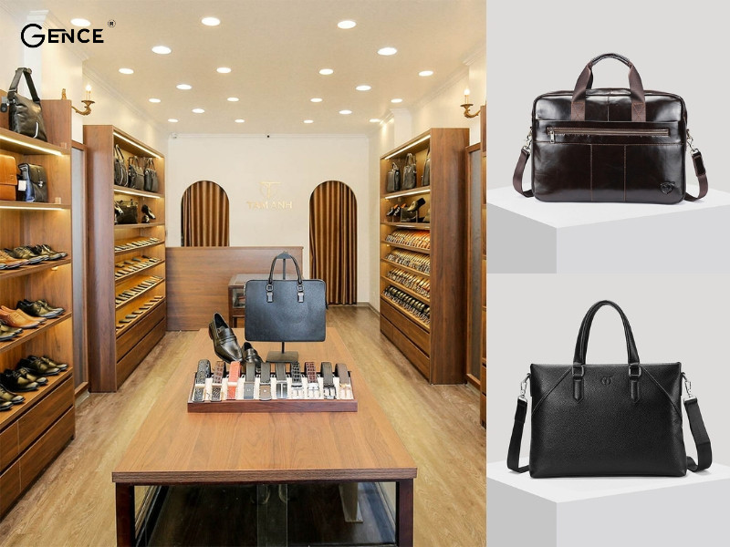 Túi xách Đồ da Tâm Anh thiết kế hiện đại, sang trọng