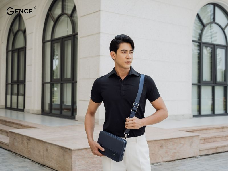 TC01 màu xanh đeo chéo hông thuận tiện