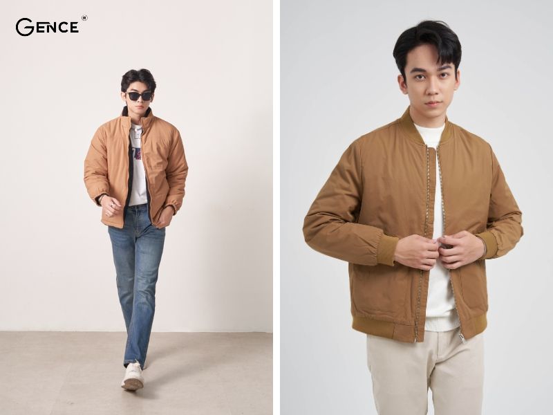 Áo khoác nam 2 mặt giúp thay đổi style nhanh chóng