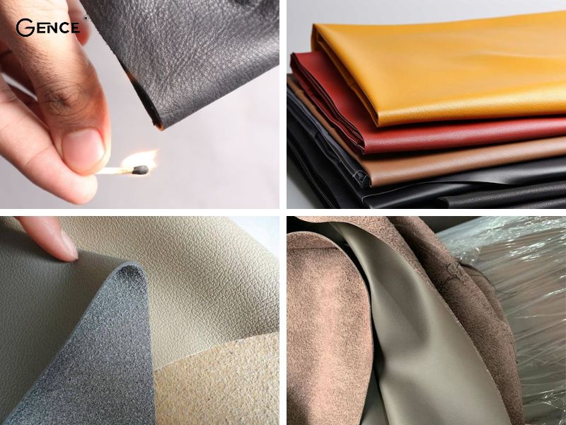 Các sản phẩm từ da pu dễ bắt lửa