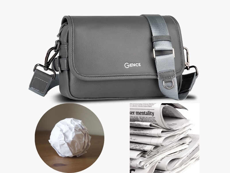 Sử dụng giấy bảo là cách bảo quản túi da đơn giản