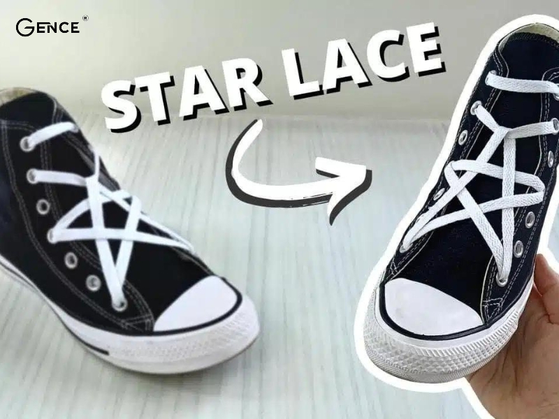 Tạo kiểu ngôi sao với cách thắt dây ấn tượng