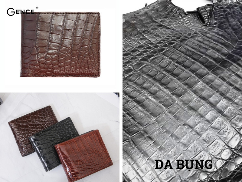 Da bụng phổ biến làm phụ kiện nhẹ nhàng