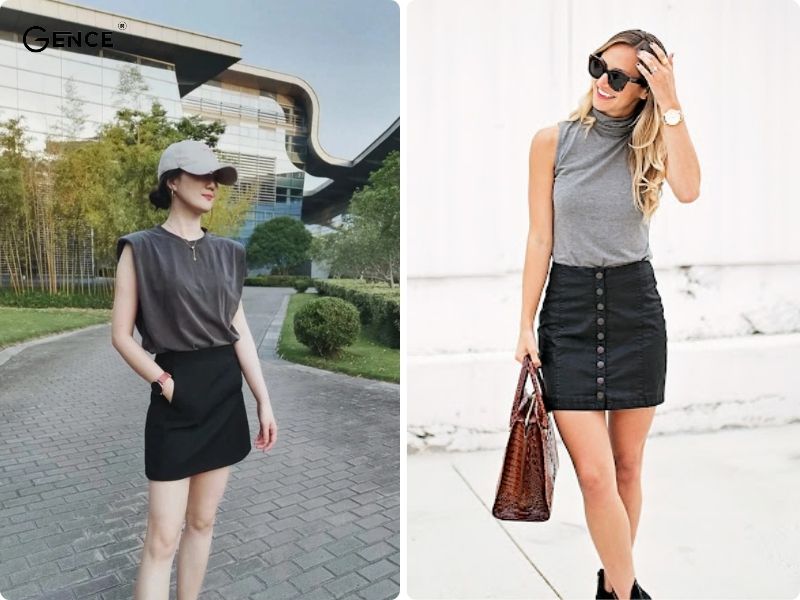 Lên phố với bộ trang phục thu hút và cá tính