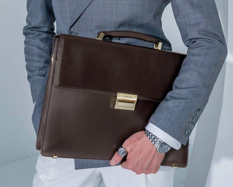 Cặp da khoá số CTS15 dùng cho CEO, tổng giám đốc, chủ tịch cấp cao