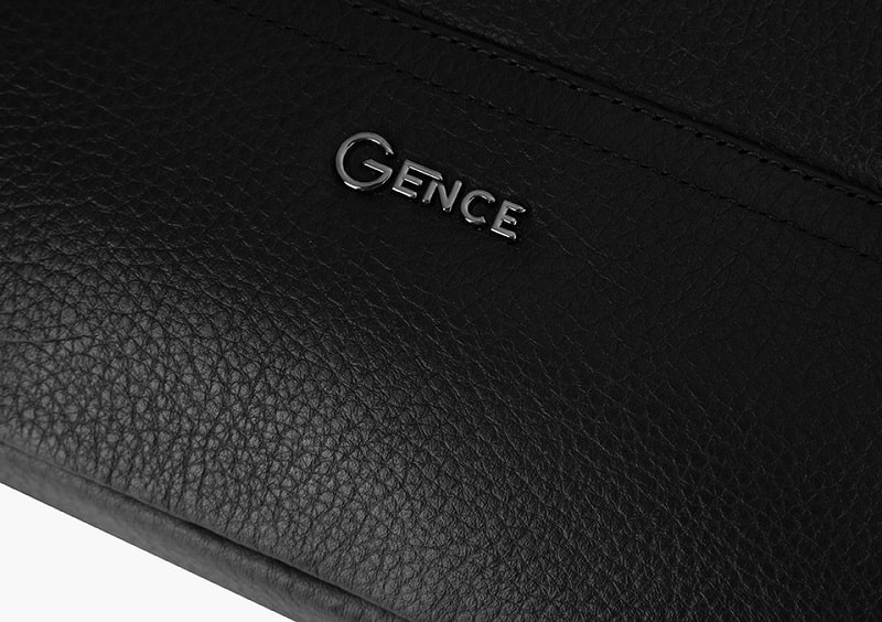 Cặp da laptop Gence GBL01 da mill mềm mại - đàn hồi tốt