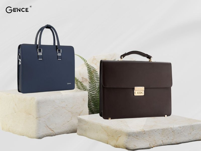 Gence sản xuất cặp có nắp gập và không có nắp gập