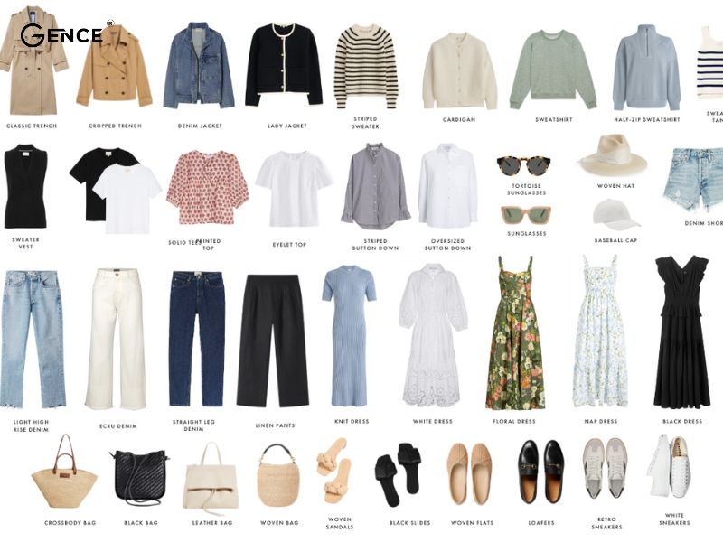 Số lượng trang phục cũng rất quan trọng để xây dựng capsule wardrobe