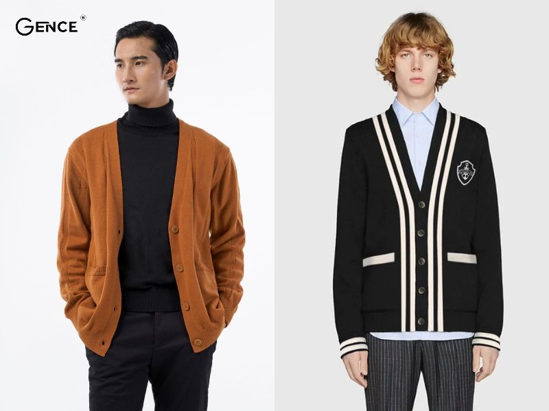 Cardigan dành cho bạn nam theo đuổi phong cách thời trang Hàn Quốc