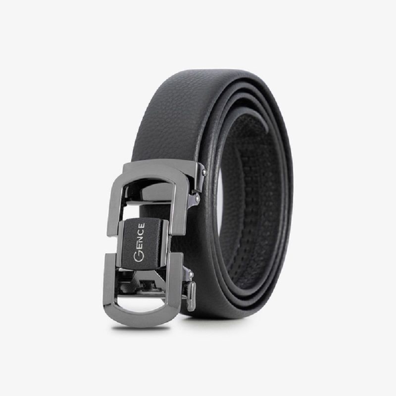 Chất liệu da nhập khẩu tạo nên thắt lưng công sở LG02 Gence cao cấp