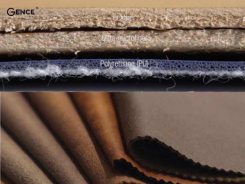 Chất liệu Microfiber sắc nét và hoàn hảo giống da thật