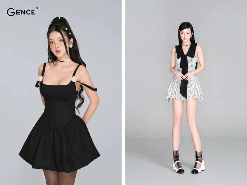 Chọn trang phục phù hợp với choker tạo ấn tượng