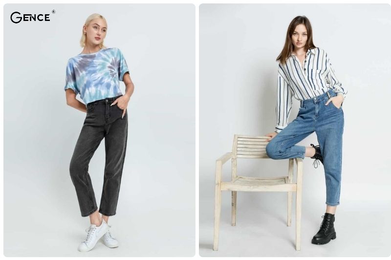 Chọn giày phù hợp phối với quần baggy jeans nữ