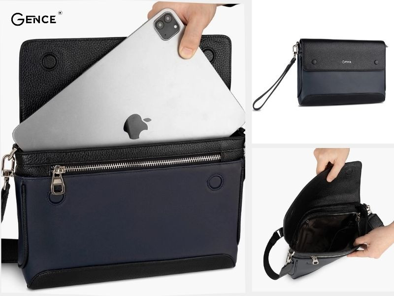 TD12 - clutch sử dụng da bò Mill và da bò Swift