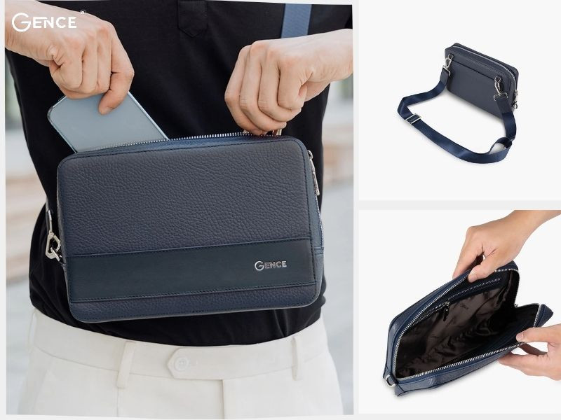 Phối trang phục với TC01 màu xanh