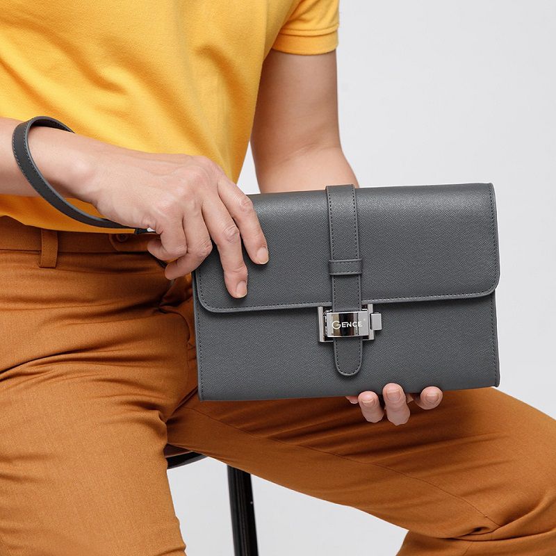 Clutch nam Gence HT08 dành cho nhân viên văn phòng, quản lý