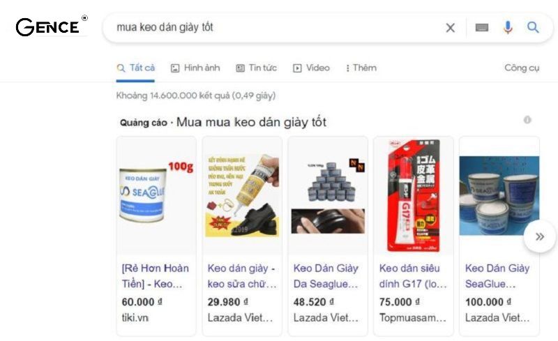 Có thể mua keo dán giày online mà không cần ra cửa hàng