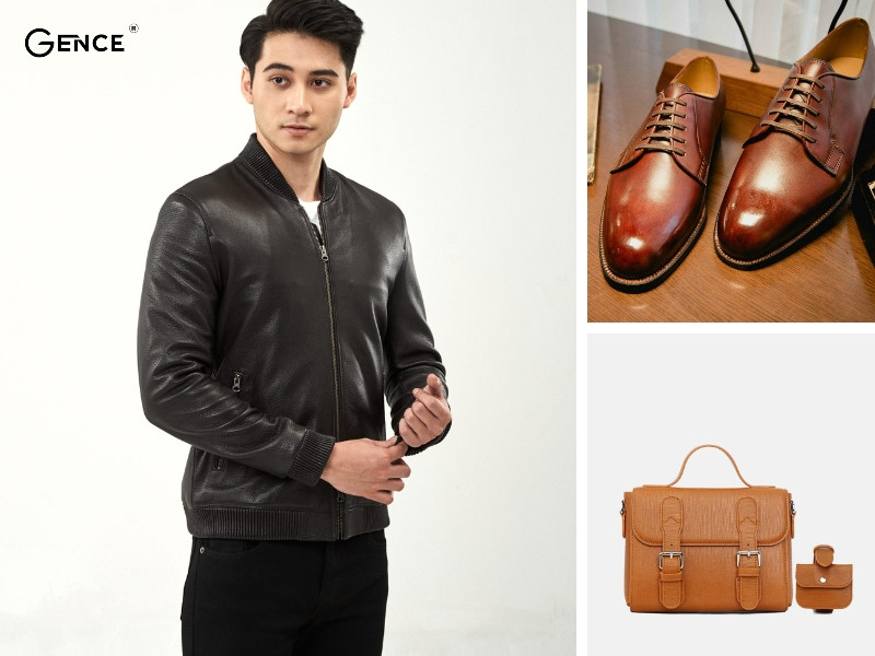 Da tổng hợp được ứng dụng để sản xuất quần áo, túi xách