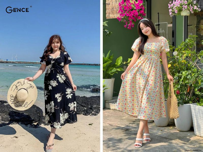 Đầm dự tiệc cho người bụng to với maxi ngắn