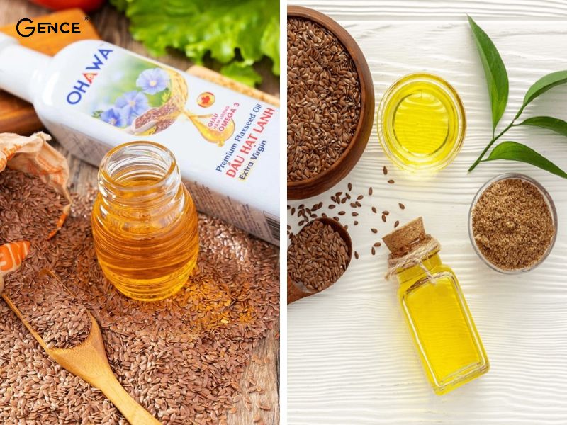 Dầu hạt lanh tốt cho quần áo da