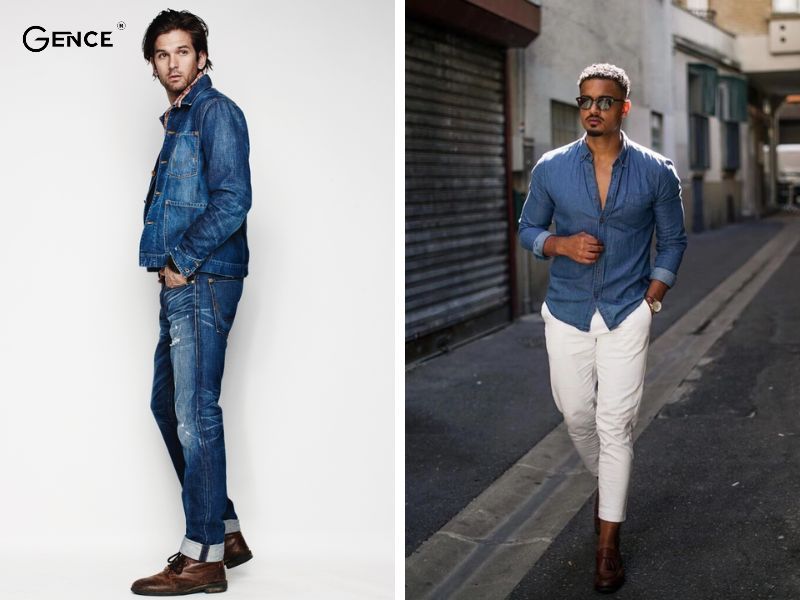 Denim mang đặc trưng style bụi bặm