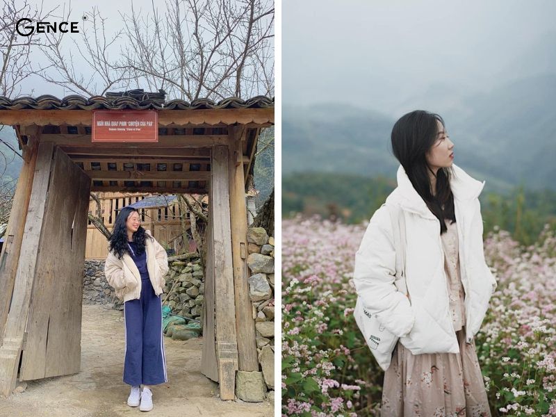 Mặc trang phục ấm khi đi Hà Giang vào mùa đông