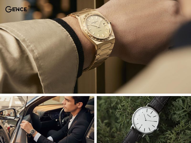 Đi kèm phụ kiện đồng hồ đeo tay